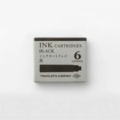 Traveler's Notebook Traveler's Company - Fountain Pen Ink - Cartridge - Black