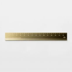 Traveler's Company - Brass Ruler Traveler's Notebook