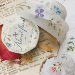 Meow Illustration - Washi Tape - Almost Floral (PET)