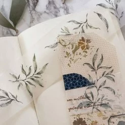 Meow Illustration - Washi Tape - Greenish Herbal Tea (PET)