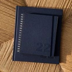 Bookbinders Design - 2022 Diary - Hardcover - Regular - Smoke Blue Diaries