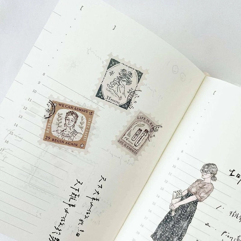 Best Pirce π Pion - Washi Tape - Stamp β 8 Pion - Washi Tape - Stamp