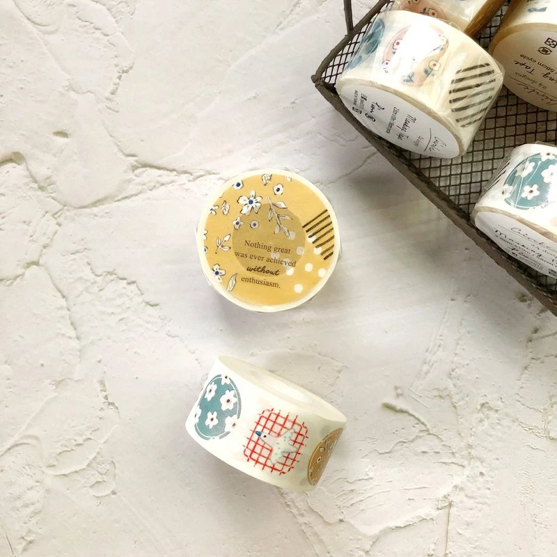 Promo π Pion - Washi Tape - Round Sticker π 4 Pion - Washi Tape - Round Sticker