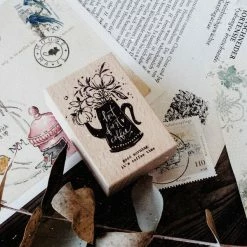 Meow Illustration - Stamp - But First Coffee Planner Stamps