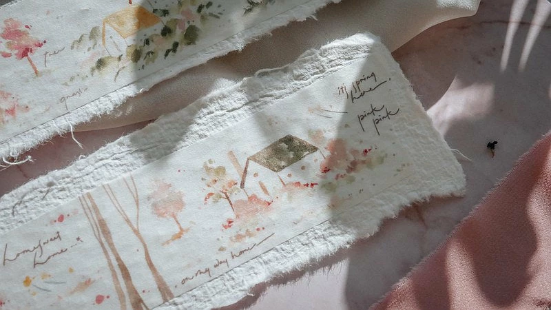 Buy π Meow Illustration - Washi Tape - Warm Little House π 5 Meow Illustration - Washi Tape - Warm Little House