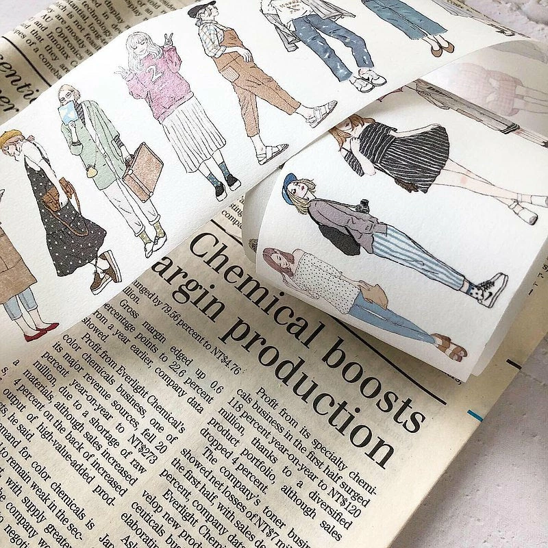 Deals π Pion - Washi Tape - 46 Girls π 8 Pion - Washi Tape - 46 Girls