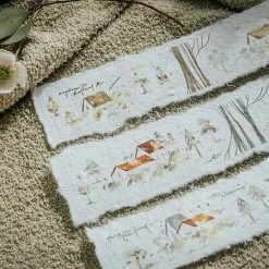 Meow Illustration - Washi Tape - Cool Little House