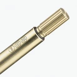 Rollerball Pens Ajoto - Rollerball Pen - Brass - Natural Brushed