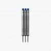 Ajoto - Rollerball Refills - Blue - Pack Of 3