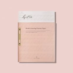 À L'aise - Calligraphy Workbook - Brush Lettering Calligraphy Workbooks