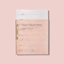 À L'aise - Calligraphy Workbook - Beginners Calligraphy