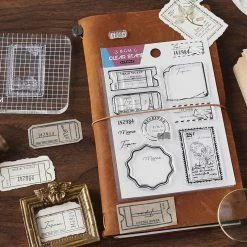 Planner Stamps BGM - Stamp - Clear Stamp - Vintage