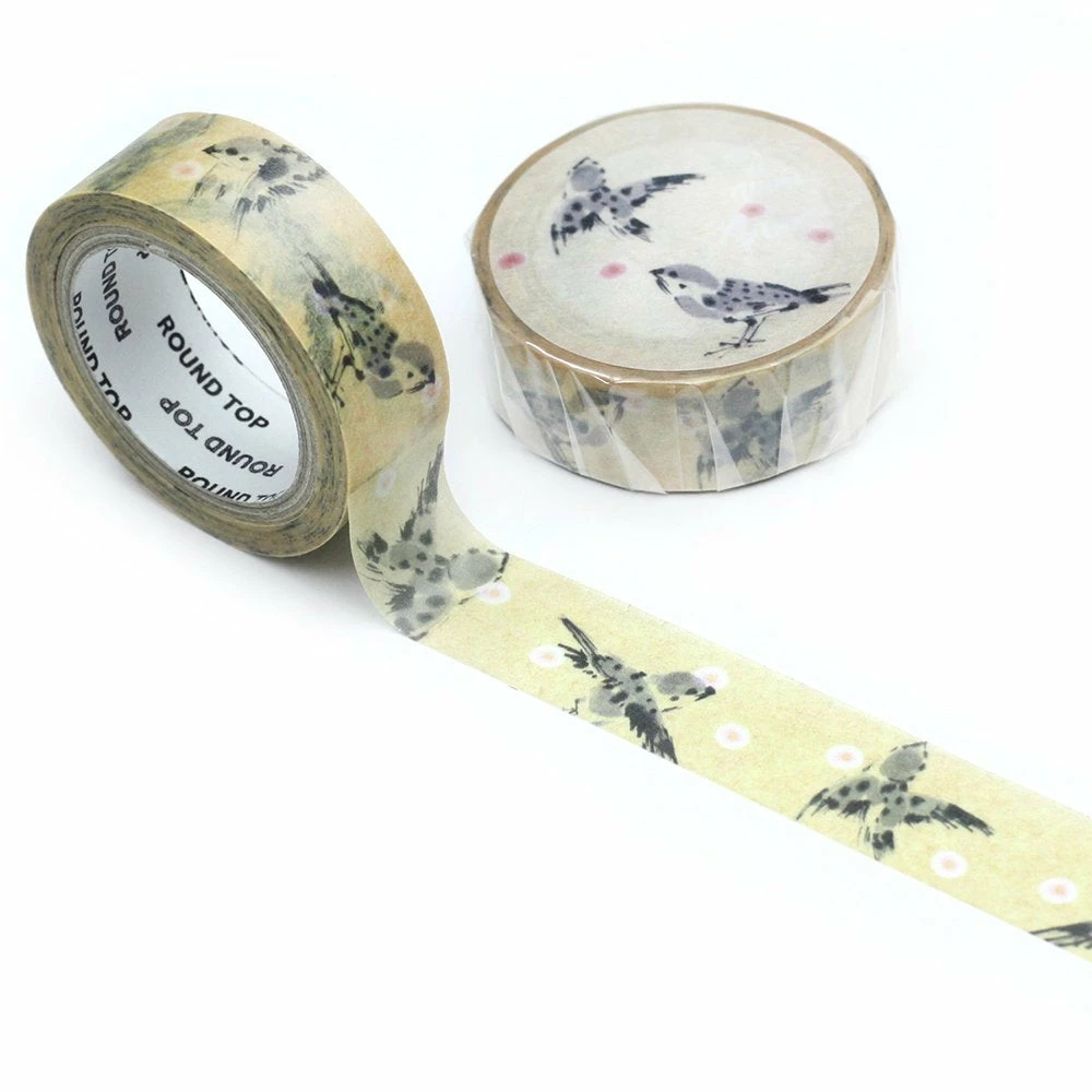 Best Sale π₯° Round Top - Atelier Noir Washi Tape β¨ 9 Round Top - Atelier Noir Washi Tape