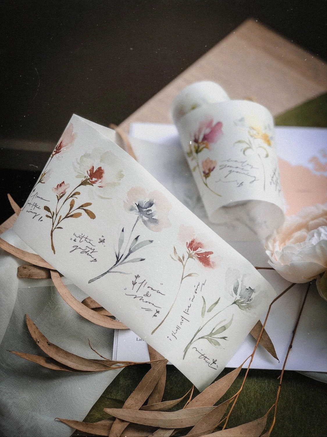 Buy βοΈ Meow Illustration - Washi Tape - Blossom I π₯ 3 Meow Illustration - Washi Tape - Blossom I