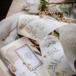 Meow Illustration - Washi Tape - Blossom II