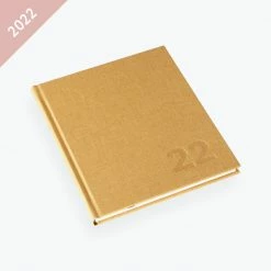 Diaries Bookbinders Design - 2022 Diary - Hardcover - Regular - SkÂne Gold
