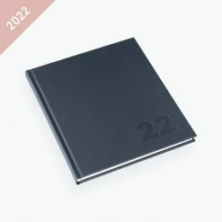 Bookbinders Design - 2022 Diary - Hardcover - Regular - Smoke Blue Diaries
