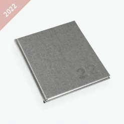Diaries Bookbinders Design - 2022 Diary - Hardcover - Regular - Light Grey