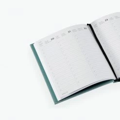 Diaries Bookbinders Design - 2022 Diary - Hardcover - Small - Smoke Blue