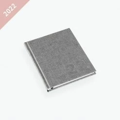 Bookbinders Design - 2022 Diary - Hardcover - Small - Light Grey