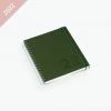 Bookbinders Design - 2022 Diary - Wire-O - Small - Forest Green