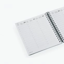 Bookbinders Design - 2022 Diary - Wire-O - Small - Clear