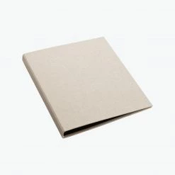 Ringbinders Bookbinders Design - Cloth Ringbinder - A4 - Slim - Sandbrown
