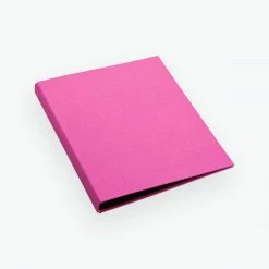 Bookbinders Design - Cloth Ringbinder - A4 - Slim - Pink