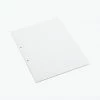Ringbinder Inserts Bookbinders Design - Insert - Photo Mounting Paper - A4 - White - 2-Ring