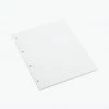 Ringbinder Inserts Bookbinders Design - Insert - Photo Mounting Paper - A4 - White - 4-Ring