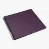 Bookbinders Design - Photo Album - Wire-O - Large - Plum