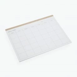 Bookbinders Design - Planner - Monthly - Sandbrown Desk Pads & To-Dos