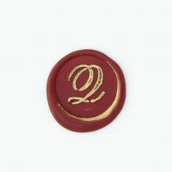 Bortoletti - Bronze Initial Letter - Cursive - Q