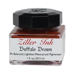 Ziller’s - Calligraphy Ink - Buffalo Brown Calligraphy Inks