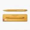 Caran D'Ache - Ballpoint Pen - 849 Bar - Gold Bar Ballpoint Pens
