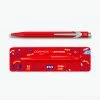 Ballpoint Pens Caran D'Ache - Ballpoint Pen - 849 Bar - Caran D'Ache + LINE FRIENDS (Red)