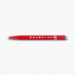 Ballpoint Pens Caran D'Ache - Ballpoint Pen - 849 Bar - Caran D'Ache + LINE FRIENDS (Red)