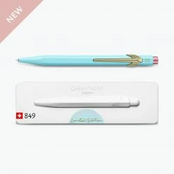 Caran D'Ache - Ballpoint Pen - 849 Claim Your Style 2 - Bluish Pale (Limited Edition) Ballpoint Pens