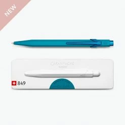 Caran D'Ache - Ballpoint Pen - 849 Claim Your Style 3 - Ice Blue (Limited Edition) New Arrivals