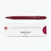 Ballpoint Pens Caran D'Ache - Ballpoint Pen - 849 Claim Your Style 4 - Garnet Red [Coming Soon]