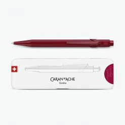 Ballpoint Pens Caran D'Ache - Ballpoint Pen - 849 Claim Your Style 4 - Garnet Red [Coming Soon]