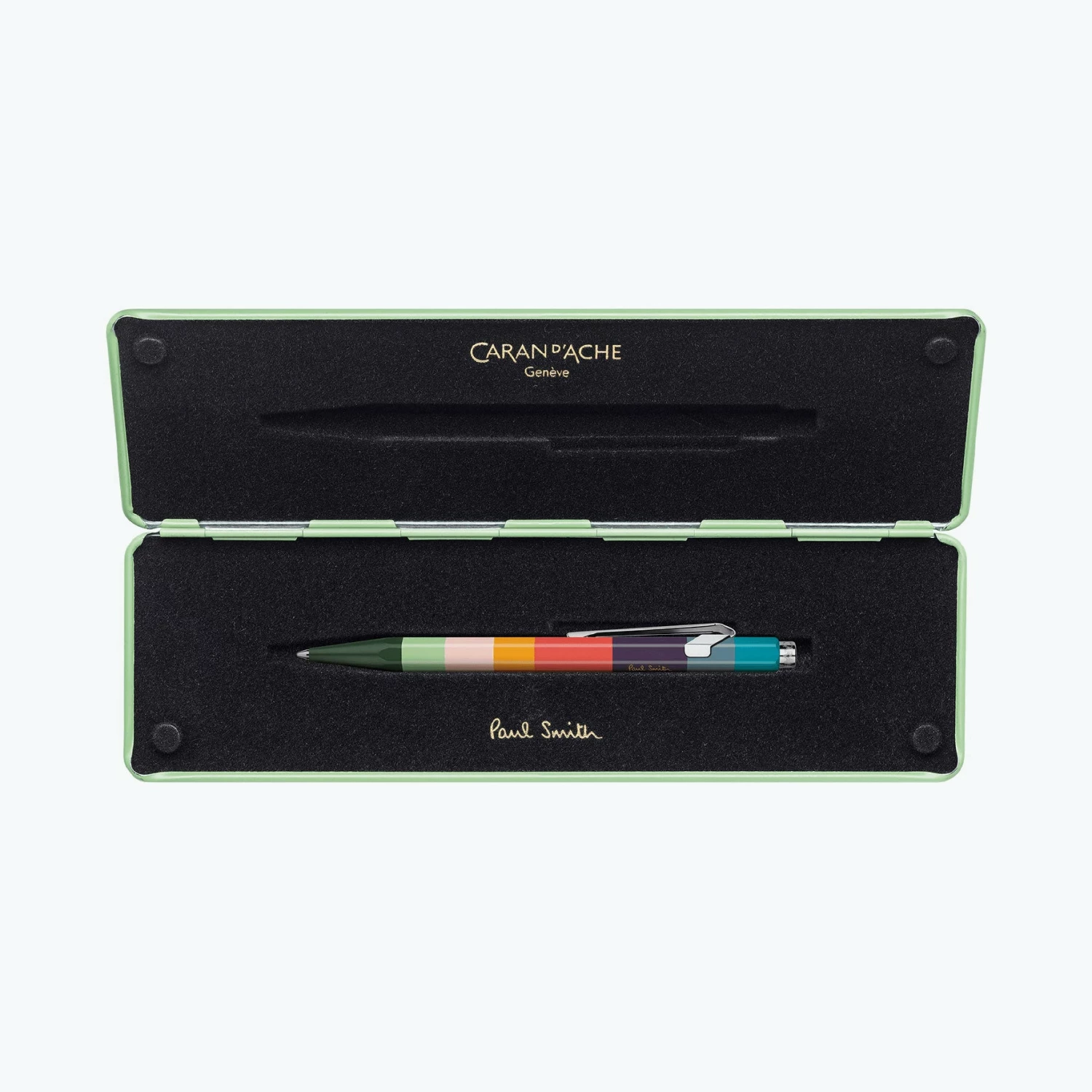 Hot Sale π Caran D'Ache - Ballpoint Pen - 849 Paul Smith III - Pistachio Green Ballpoint Pens π₯° 5 Caran D'Ache - Ballpoint Pen - 849 Paul Smith III - Pistachio Green Ballpoint Pens
