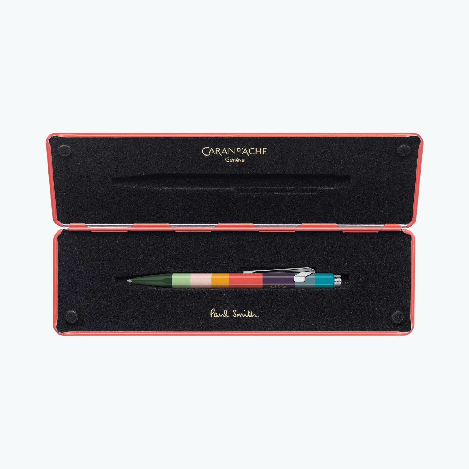 Best Pirce π Caran D'Ache - Ballpoint Pen - 849 Paul Smith III - Coral Pink π 5 Caran D'Ache - Ballpoint Pen - 849 Paul Smith III - Coral Pink