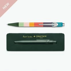 Caran D'Ache - Ballpoint Pen - 849 Paul Smith III - Racing Green Ballpoint Pens