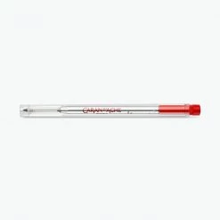 Caran D'Ache - Ballpoint Refill - Goliath - Red - Fine Ballpoint Refills