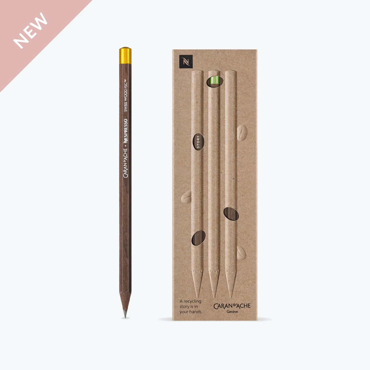 Discount π₯° Caran D'Ache - Pencil - Swiss Wood Nespresso 4 - Box Of 3 π 3 Caran D'Ache - Pencil - Swiss Wood Nespresso 4 - Box Of 3