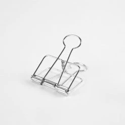 Bound By Design Bookbinders Design - Bulldog Clip - Silver Clips