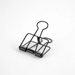 Bound By Design Clips Bookbinders Design - Bulldog Clip - Black