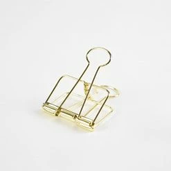 Budget 🤩 Bound By Design Bookbinders Design - Bulldog Clip - Gold 😉 7 Bound By Design Bookbinders Design - Bulldog Clip - Gold