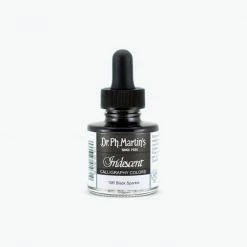Calligraphy Inks Dr. Ph. Martin's - Calligraphy Ink - Iridescent - Black Sparkle (10R)